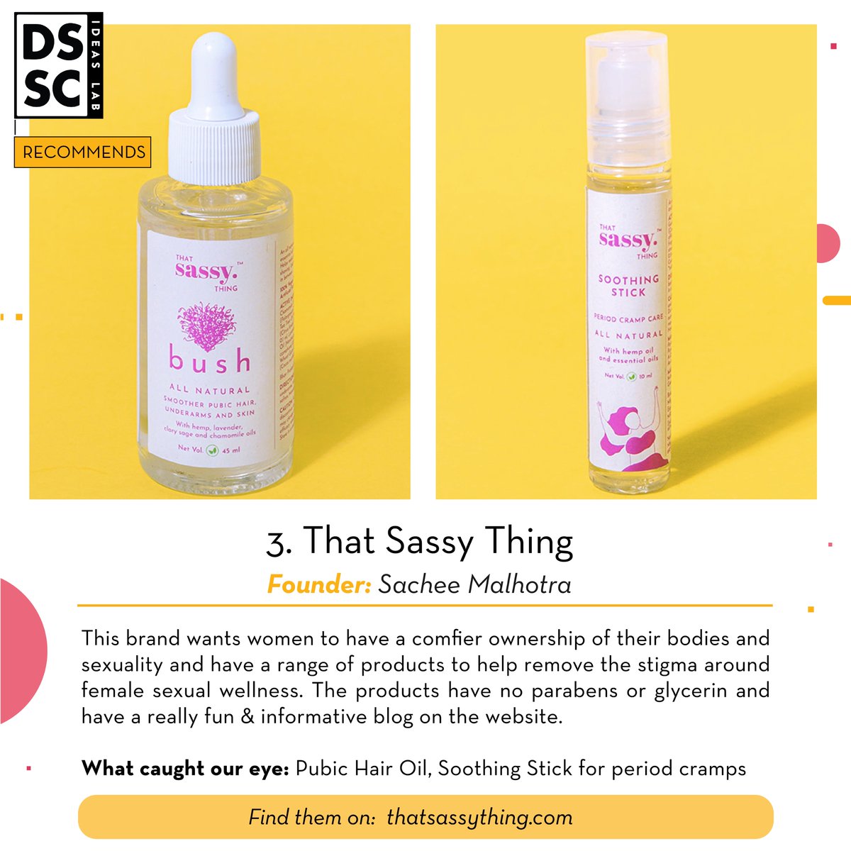 theideaslabmag's tweet photo. The feminine hygiene market in India is forecasted to clock in a 16.18% CAGR between 2020-2025.
Here are 3 #MadeInIndia eco-conscious brands #DSSCRecommends https://t.co/woVi6jCALD