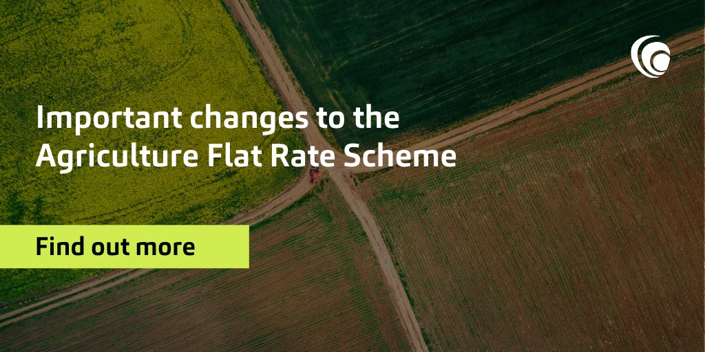 The 2020 budget detailed new entry and exit rules to be introduced for the #Agricultural Flat Rate Scheme (“AFRS”).  As of 1 January 2021 new rules apply to align the AFRS with the Flat Rate Scheme. Find out more: carpenterbox.com/blogs/importan…