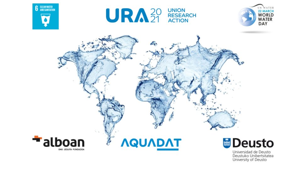deustoEmprende's tweet photo. 💧Llega el #DíaMundialDelAgua 💧

¿Qué significa el agua para ti? Descúbrelo en la Jornada Especial del Agua junto a @deusto @ALBOANongd @AQUAbigdata
 
📅 Lunes, 22 de marzo 
💻ONLINE
⏱De 16:00H a 17:30H

¡Forma parte del cambio e inscríbete! 👉https://t.co/EU7fMzcflT https://t.co/b4GDHyCN6n