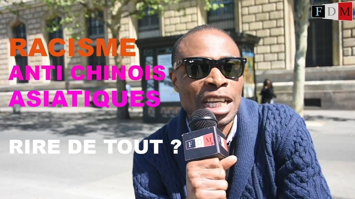 Pensez-vous que l'on peut rire de tout? Existe-t-il un racisme anti-asiatique/chinois? Pourquoi semble-t-il autorisé? Nous vous avons demandé votre avis dans notre micro-trottoir. 
A (RE)VOIR ICI =&gt; urlz.fr/faoI
#RacismIsNotComedy #AsianAreHuman 
#StopAsianHate #France
