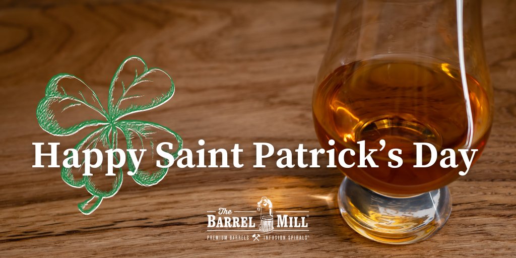 mill_mn's tweet photo. Happy St. Patrick’s Day from the Barrel Mill! Stay safe and celebrate responsibly! 🍀🥃🇮🇪

#StPatricksDay #StPaddysDay #IrishWhiskey #TheBarrelMill https://t.co/ABLn0CyvJE