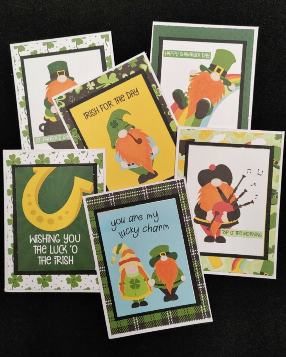 SimpsonAdmiss's tweet photo. Happy St. Patrick's Day! Emili, one of our Assistant Directors of Admissions went around and handed out these amazing cards to everyone on our team. We all hope you have an awesome St. Patrick's Day!

#ONESimpson #Simpson #StPatricks #Admissions https://t.co/cM8wzxXjf1