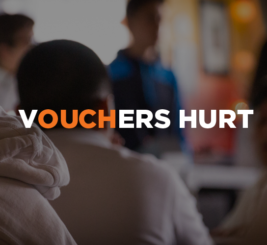 wvsenatedems's tweet photo. On passage: HB 2013, "Hope Scholarship Program", fancy name for vouchers which pull $$$ out of public schools. No witnesses because WV citizens are still locked out of the WV Capitol by WVGOP Governor. 🤬
#wvgopcorruption 
Watch: https://t.co/3dbqCtcT9C
@AFTWV @WVEAnews @WVSSPA https://t.co/YkUSPb054w