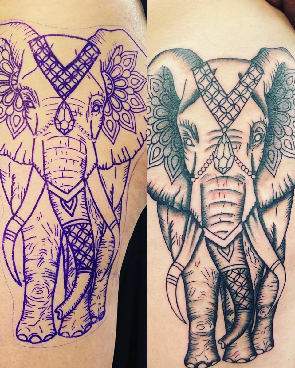 redtreetattoo's tweet photo. #Artist Cory started this elephant!
#goodstart #tothis #girl #today #elephant #elephanttattoo #goingtobecolorful #workinprogress #thightattoo #electrumstencilprimer #bishopwand #truetubes #inkedup #inkedclub #inkedgirls #inkart #staytuned #redtreetattoogallery #columbustattooers https://t.co/xNMDAYh57D
