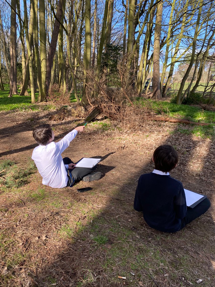 KHS_Geog's tweet image. Outdoor learning continues with the Geography department 
@KirkcaldyHigh; this time with our S1’s practising their field sketch techniques ✍️🌎#outdoorlearning #Geography #outdoors