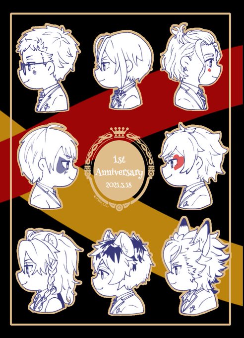 1周年おめでとうー!

#ツイステ1周年 
#ツイステファンアート 
