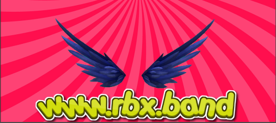 rbxband's tweet photo. Join https://t.co/dOfiB6jHE5 and get this Limited Blue Wings Today! https://t.co/ObuDGtQZ9D
