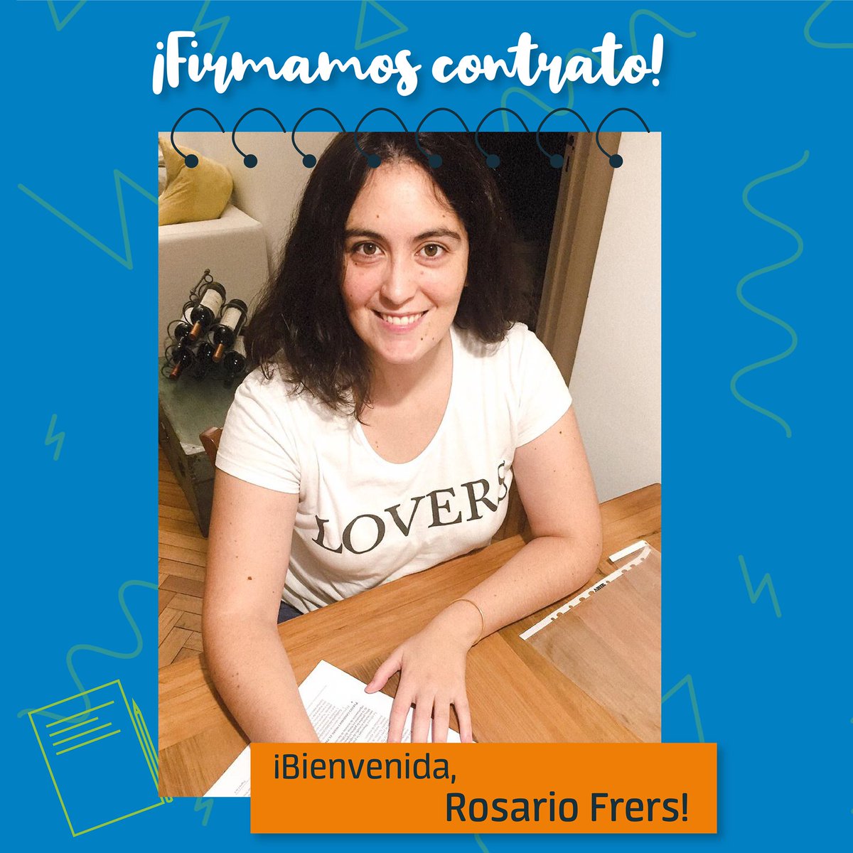 Firmamos contrato con Rosario Frers por su novela "El hombre de la carta blanca".
Misterio, romance, humor y magia se conjugan en la existencia de las cartas blancas.
Que algo no tenga explicación no significa que no sea real…
¡Felicitaciones y gracias por confiarnos tu libro!