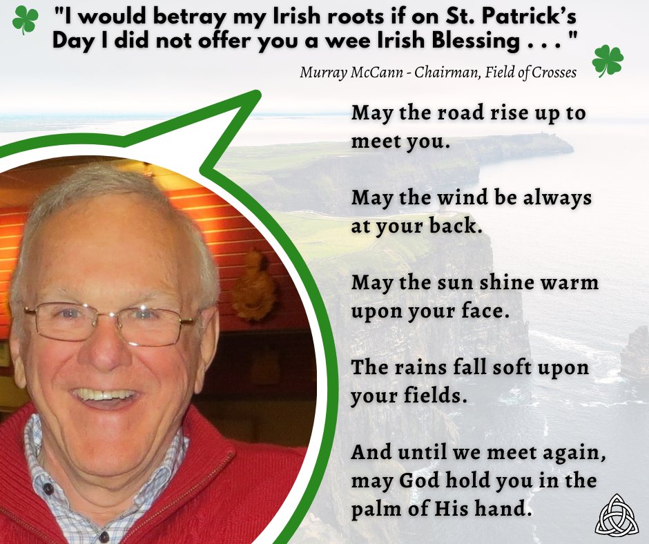 Happy St. Patrick's Day! 🍀

#StPatricksDay2021 #FieldofCrosses