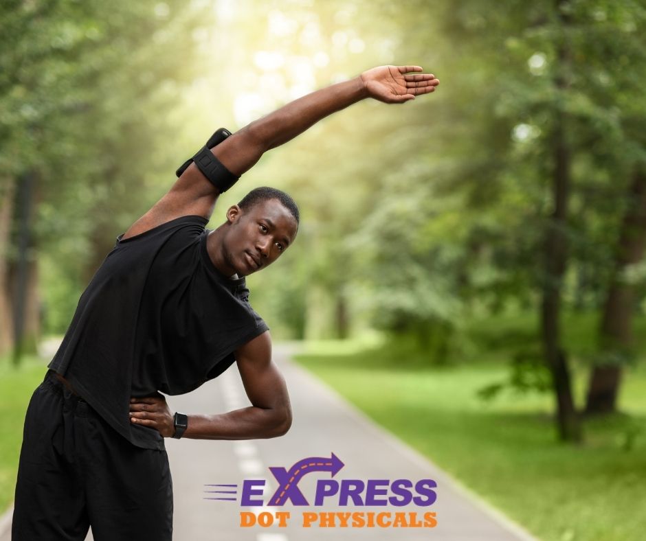ExpressDotPhysi's tweet photo. Make sure you're stretching periodically when you're on the road. Just a few minutes at each stop will help increase circulation and decrease muscle stiffness. https://t.co/wqNVirtHDO