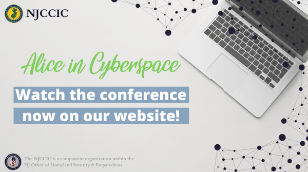 NJCybersecurity's tweet photo. Alice in Cyberspace 2021 is available now to view via our website & YouTube! This 2-day virtual event took place last month & featured some incredible women in #cybersecurity! Watch it here: https://t.co/JcLxooNndm
#cyber #security #tech #infosec #stem @NJOHSP @NJGov @njoit https://t.co/zlSVOuThOX