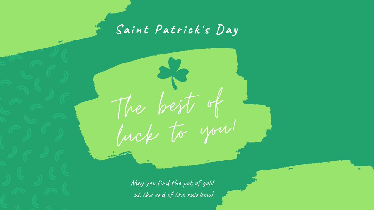 Happy St. Patrick's Day!
