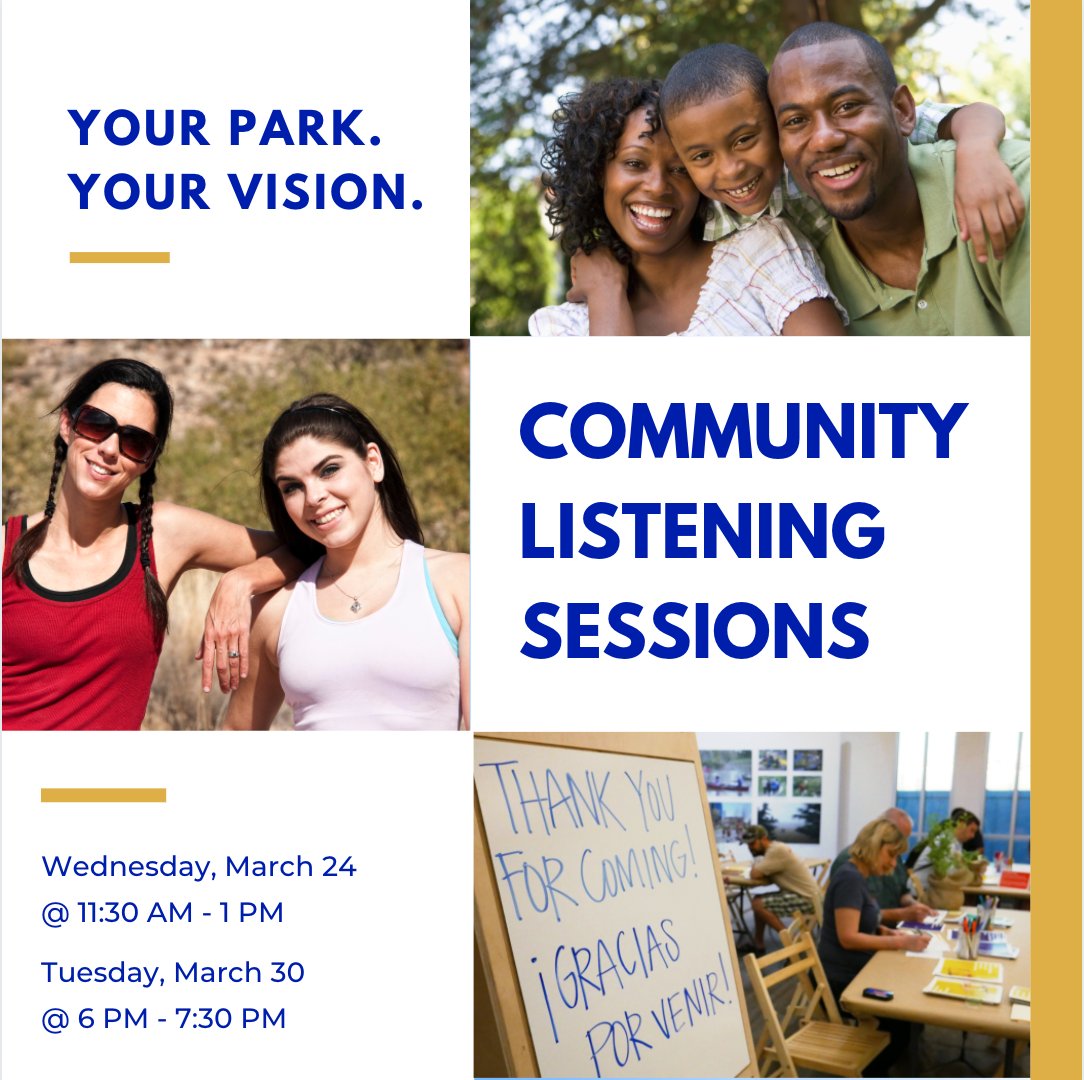 trinityparkc's tweet photo. To fulfill the promise of the Trinity River as the natural gathering place for all of Dallas, we want to hear from you. We invite you to join us and be part of a virtual community listening session where you can lend your voice. 

Click https://t.co/IWroSfTGoe to register. https://t.co/SUPHeeHC0T