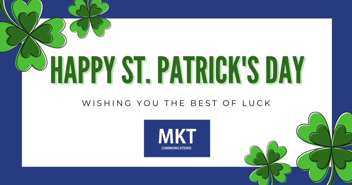 May your copy be as colourful as a rainbow and your social media posts shine like gold! 
Happy St. Patrick's Day from MKT!

#mktcommunications #sociamediamanagers #socialmediaservices #calgarybusiness #business #stpatricksday #happystpatricksday🍀🌈