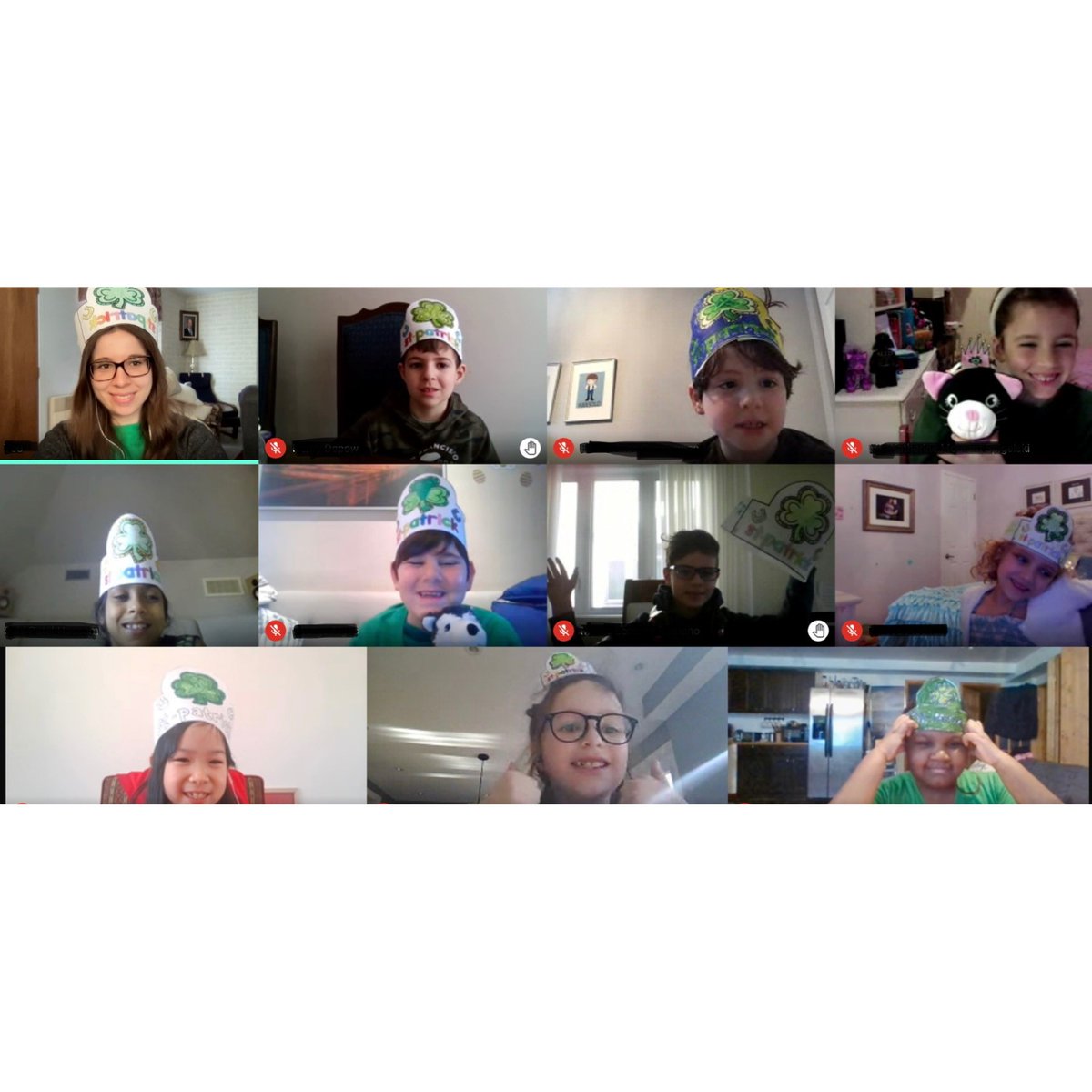 Happy St-Patrick's Day to all from FI2! #EMSBVirtual #WeAreEnglishMTL