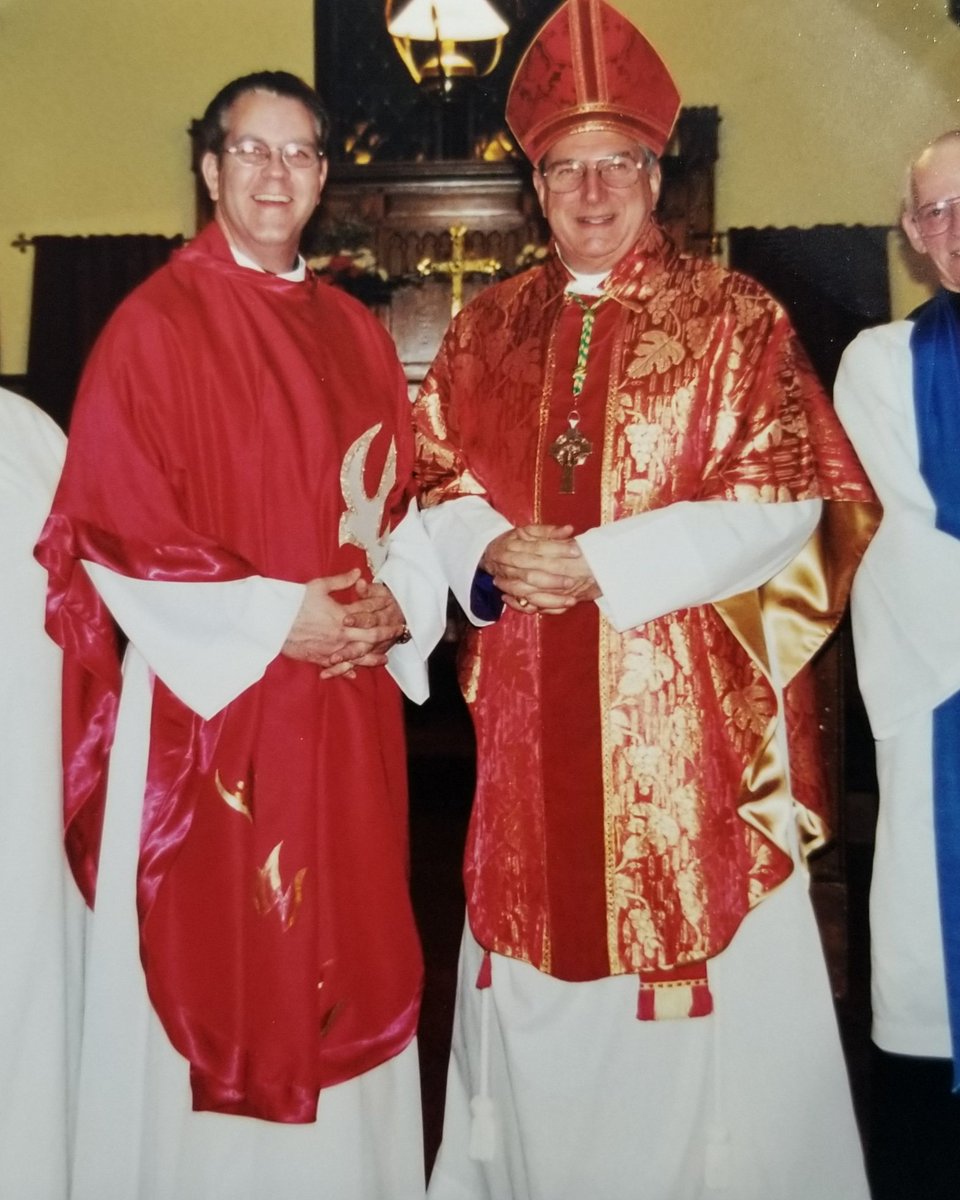 LightfootTrevor's tweet photo. Today I give thxs for 21 yrs of service to God as a priest. 
“May the road rise up to meet you. May the wind always be at your back. May the sun shine warm upon your face, and rains fall soft upon your fields. And until we meet again, May God hold you in the palm of His hand.” https://t.co/dfcdeT2lEl