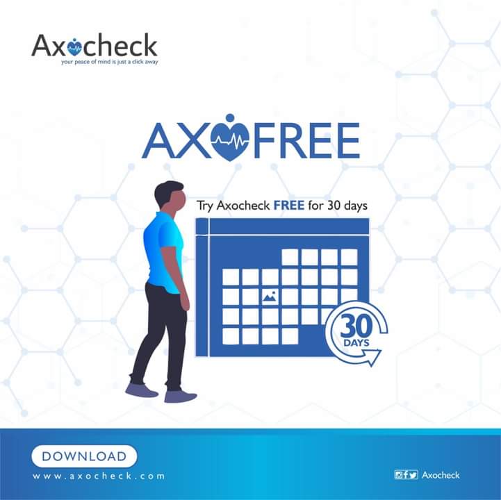 axocheck's tweet photo. Enjoy quality health checks FREE for 30 days. We call it #AXOFREE, you can call it amazing. 😉
Download the App today to start your free month.
#Axocheck #AxocheckApp #BeWell
#WellCheck #CheckWithAxocheck #Axochecked https://t.co/qJwEkTeTY9