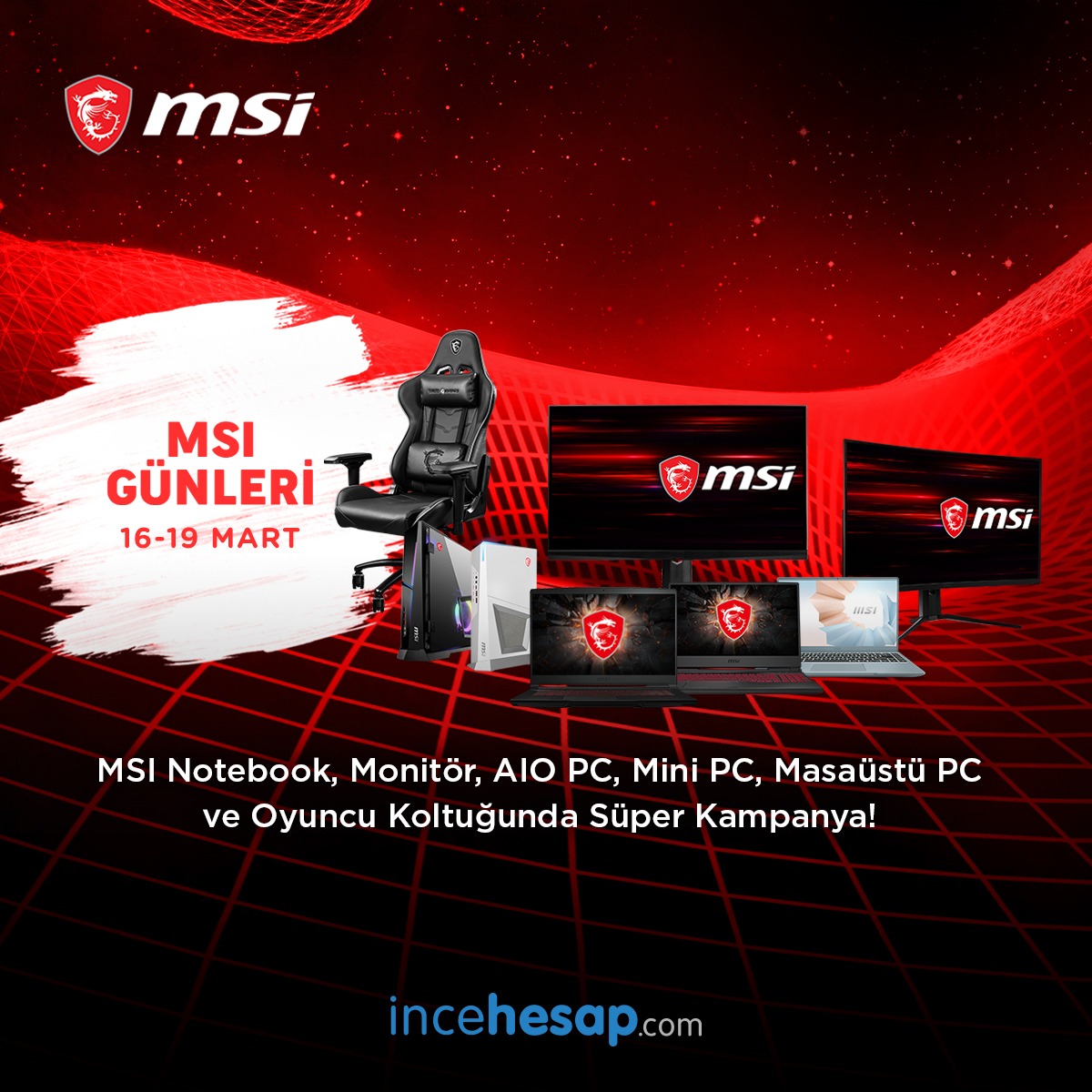GameOfSayko's tweet photo. MSI Günleri https://t.co/uADG0eBbFl’da! Sınırlı stoklu bomba ürünleri kaçırma! 

@msitrofficial #msi #kampanya #gaming https://t.co/HDJdu2Sl3b