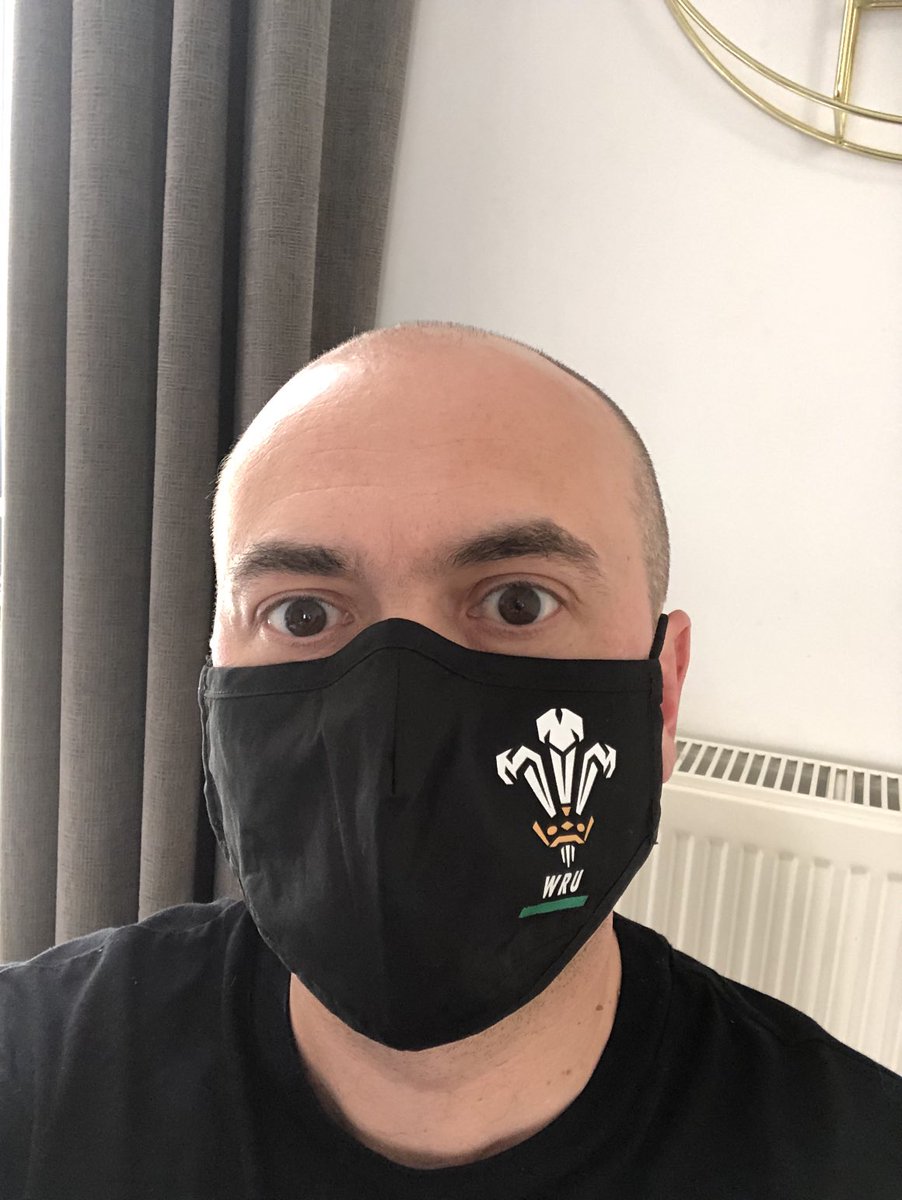 All ready for grand slam Saturday 🏴󠁧󠁢󠁷󠁬󠁳󠁿