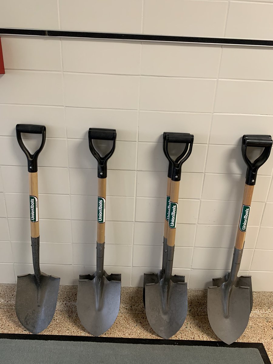 kanstadt's tweet photo. These aren’t just shovels...they’re the shovels that will begin the @WLS4Kids rebuilding of Shoreland and Silver Creek. Stay tuned. Exciting days ahead. #rebuild #transform #celebrate https://t.co/KehNvm7GKv