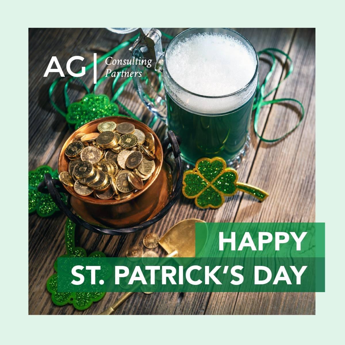 agconspartners's tweet photo. @agconspartners is wishing our clients, employees and partners a Happy St. Patrick's Day!!! #agcp #stpatricksday ☘️ https://t.co/oQmn7Mb3Yu
