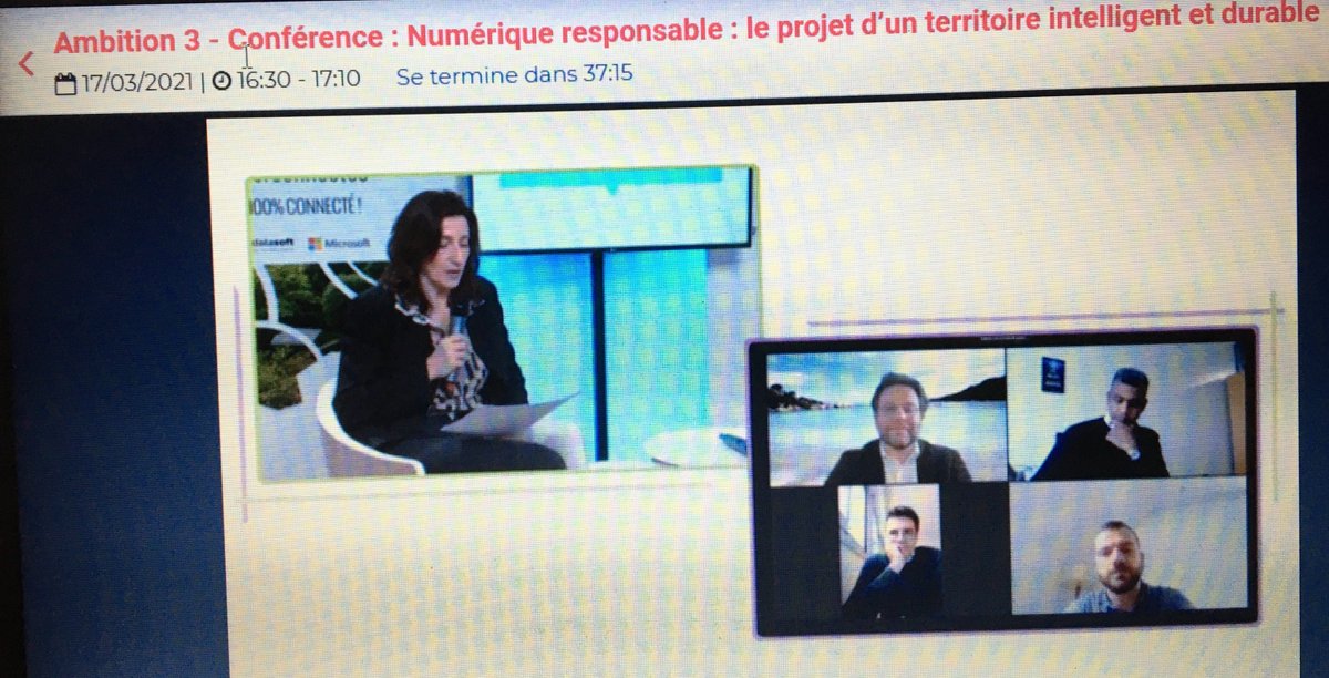 PrigentGilles's tweet photo. @INTERCOnnectes #FDI21 suite : atelier #numérique #respondable &amp; #territoires #durables avec le sujet de la #qualité #air #transitionnumérique #transitionénergétique @ENGIEgroup 
https://t.co/FSvmz7Dn19 https://t.co/qkSO2xNlSI