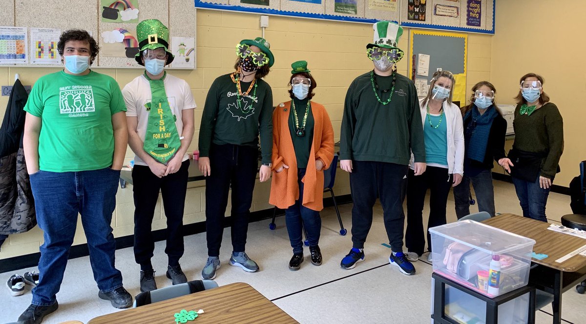 Happy St. Paddy’s day from room 103! 🍀🍀🍀⁦<a href="/AssumptionHCDSB/">Assumption</a>⁩ ⁦<a href="/cquinlan44/">Colleen Quinlan</a>⁩ <a href="/MsGreen321/">Ms. Green</a> ⁦<a href="/ClarkMcdougall/">Principal Assumption CSS</a>⁩