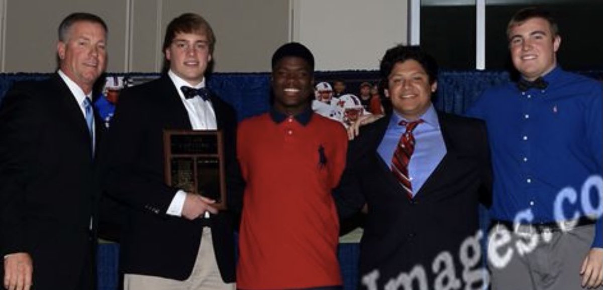 Congrats <a href="/CoachGambill/">Terry Gambill</a> on a great career! It was an honor to play for and learn from you. Enjoy retirement and this throwback of me and <a href="/Cbeard65/">Christian Beard</a> cleaning up better than you!!