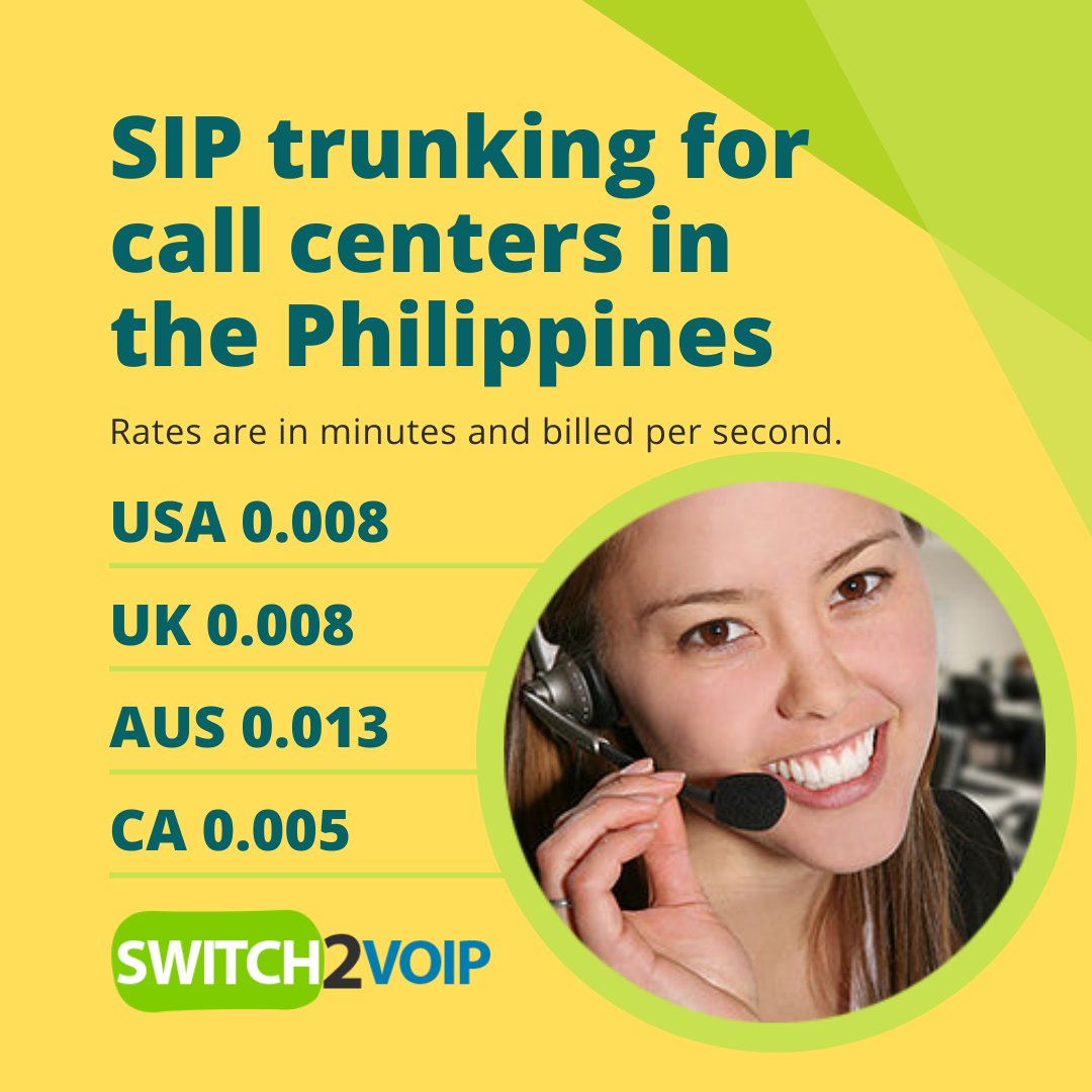 Switch2Voip's tweet photo. When a business is searching Philippines SIP trunk providers for call centers looking to save money and obtain better quality service, always make sure these Philippines SIP trunk providers are available for quick remote tech support. #philippiness

https://t.co/5fsgLngKa4 https://t.co/6KAVRCt5w6