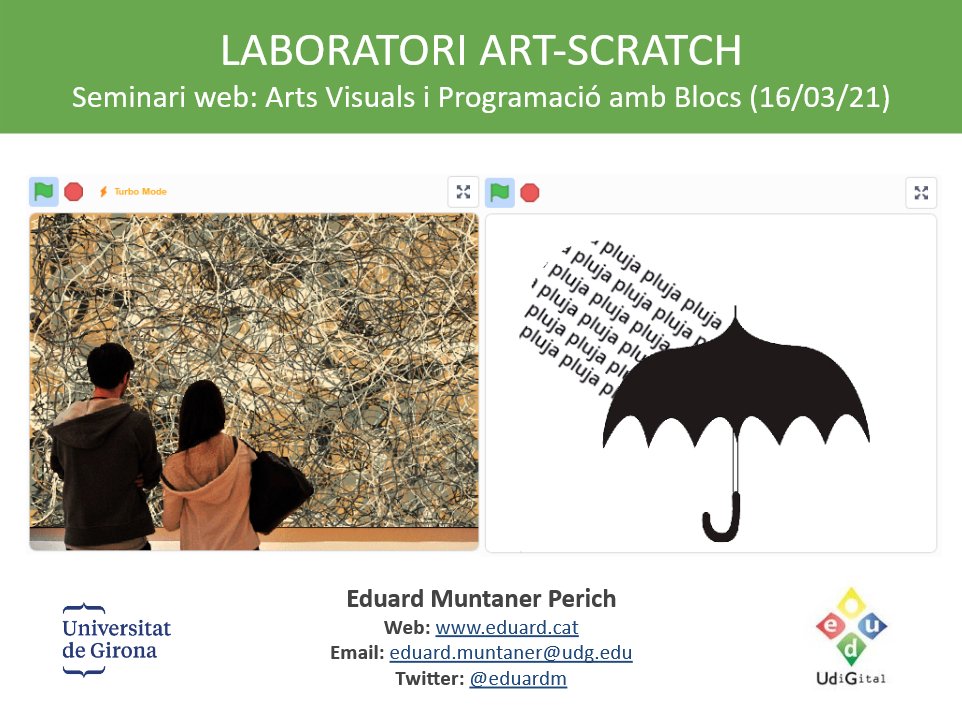 Ahir va ser interessant compartir diferents maneres i estratègies per barrejar arts visuals i programació amb @Scratch. #DGIRCD #ACD <a href="/mSchools_MWC/">mSchools</a> <a href="/CeliaGP10/">Cèlia Ganga Pasamón</a> youtu.be/MZu2qCVLQyg