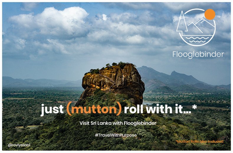 roviyeliab1's tweet photo. Create posters to promote @FlooglebinderUK’s Sri Lanka trip and inspire others to #TravelWithPurpose Incorporating Sri Lankan cuisine/dishes into the experience? #MuttonRolls #Kool #StringHoppers #tamil #Sinhalese @OneMinuteBriefs #BCorpMonth https://t.co/YC17fbxNDm
