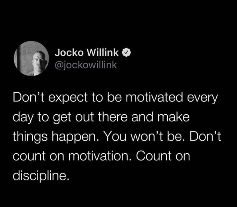 Some days are just harder than others, but if you want to make a difference you need to be different. #discipline #workhard #nevergiveup
