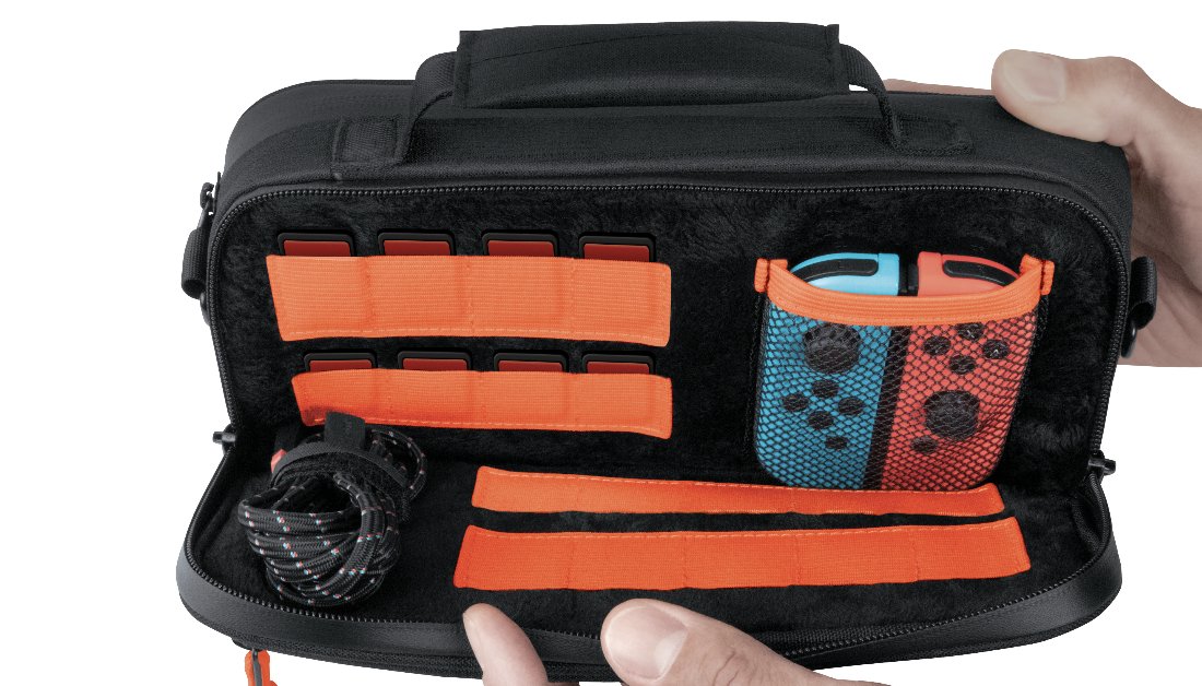 bionikgaming's tweet photo. Carry your Nintendo Switch console, 18 game cards, 2 Joy-Con controllers and more on the go with our durable Commuter bag. #NINTENDOSWITCH #PROTECTYOURSWITCH    #PORTABLEGAMING #PROTECTYOURCONSOLE #SWITCHPLAYERS #PROTECTIVECASE https://t.co/p8hMPRjYFi
