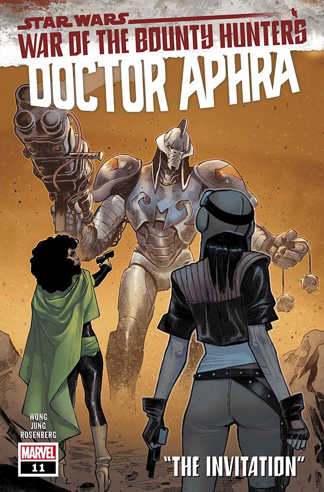 PhilSzostak's tweet photo. You wanted the best, you got the best!! Originally designed by the Skywalker Ranch art department for 2003’s #StarWars: Clone Wars (soon debuting on @disneyplus), fearsome bounty hunter Durge returns in @Marvel’s Doctor Aphra #11!
https://t.co/oeSV88LghH https://t.co/BxqD72j1Qn