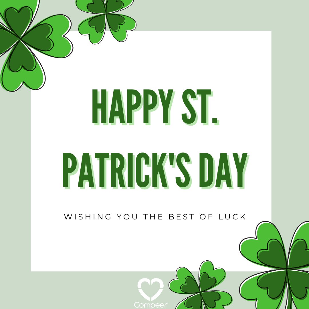 CompeerFriends's tweet image. For each petal on the shamrock, this brings a wish your way: Good health, good luck, and happiness for today and every day.

#Compeer #MentalHealth #MentalWellnessStartsWithFriendship #CheckOnYourFriends