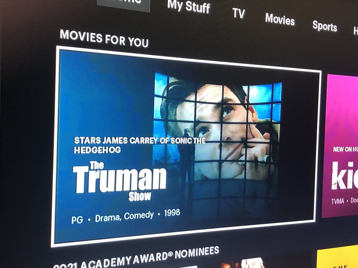 Oh yes, beloved actor James Carrey, who is clearly most known for his role in Sonic the Hedgehog...