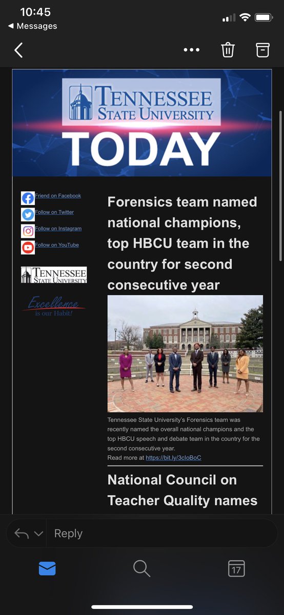 Nobody_Big_yet's tweet photo. #TSU Excellence is Our Habit https://t.co/uXDSb9AW3W
