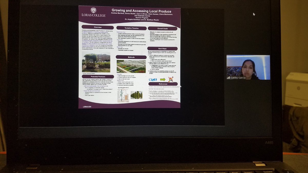 LorasSoftball's tweet photo. Different format this year but same great content!! Awesome job to Hadalyn Anderson, Gabriella Garcia and Ellie Schill for their impressive work in the Legacy Symposium. #proudtobeaduhawk #buildyourownhouse https://t.co/MrT3jwdfFP