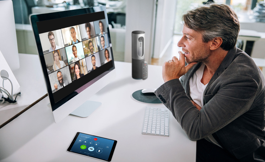 securitymag's tweet photo. The surge in the use of #videoconferencing services has also led to a surge in their abuse. But there are steps you can take to better secure your video conferences: https://t.co/whi6R2Zakj #riskmanagement #cybersecurity #security https://t.co/3FW3wTpKBO