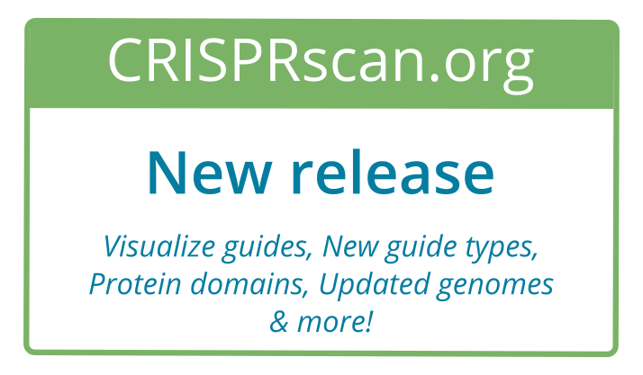 Major new CRISPRscan release today! Check it out crisprscan.org #CRISPR #zebrafish  <a href="/crisprscan/">Moreno-Mateos Lab</a> <a href="/GiraldezLab/">Giraldez Lab</a>