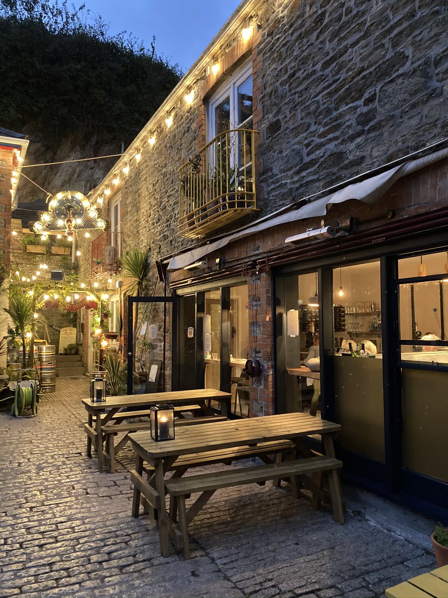 AngusBell4's tweet photo. @AndyLynes @RestaurantMINE in Cornwall will be newly refurbished and serving food from the 15th in our beautiful courtyard. https://t.co/QBfJ9CtfHn