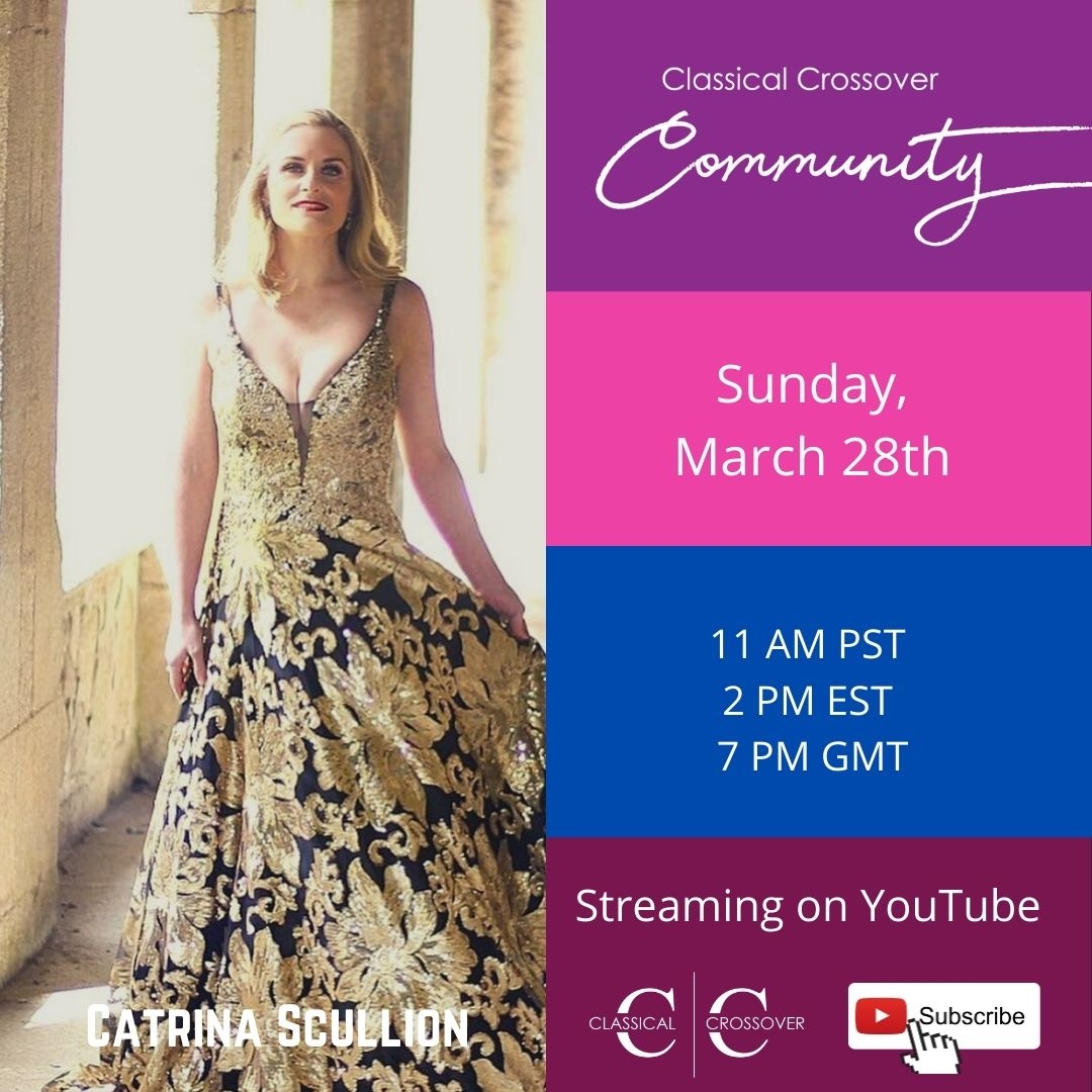 crossmusmag's tweet image. We welcome the lovely soprano @CatrinaSoprano into our line-up for the #classicalcrossovercommunity concert. youtube.com/classicalcross…

#classicalcrossover #popera #operaticpop #classicalmusic #classical #classcrossmag #classicalcrossovercommunity