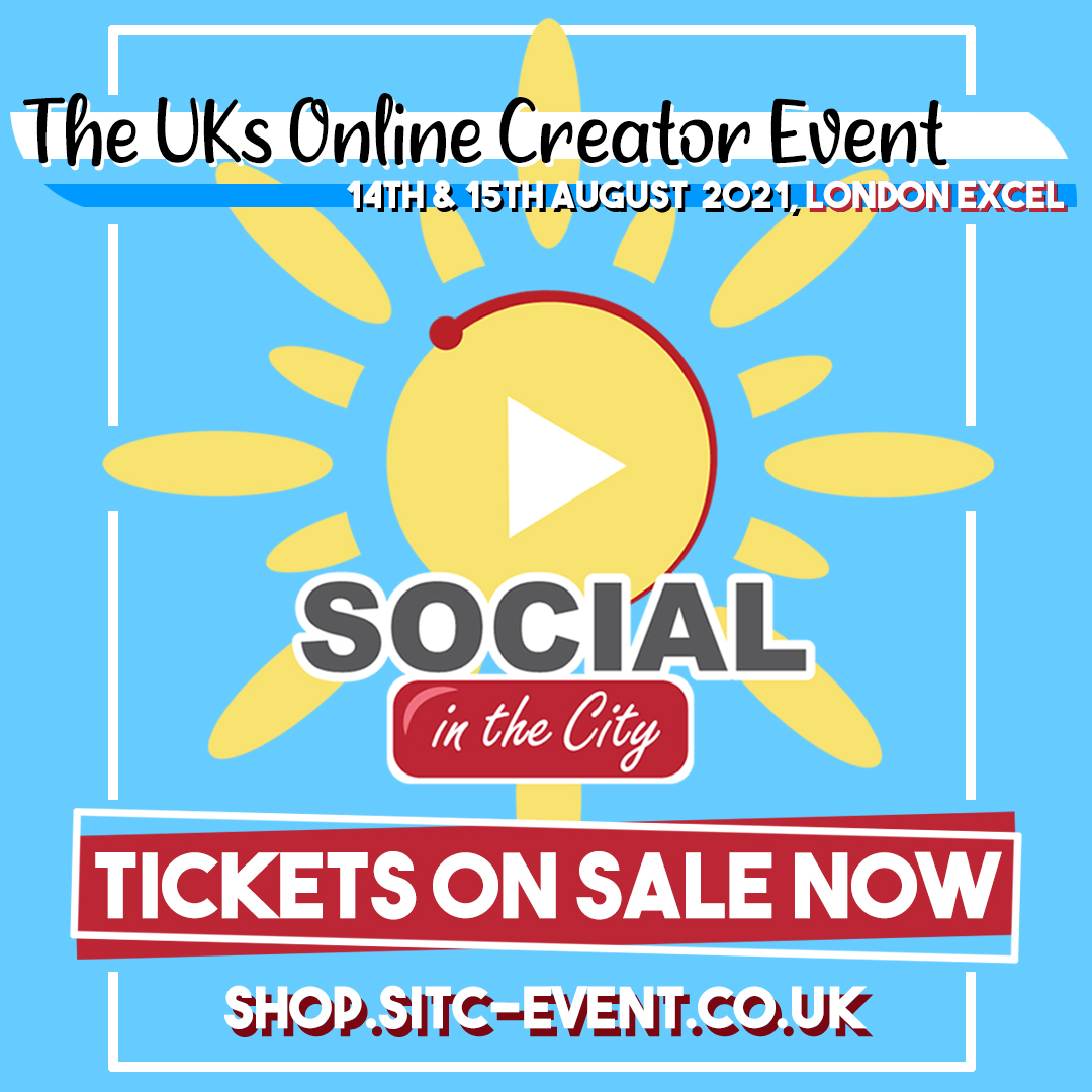 sitc's tweet image. TICKETS FOR SITC 2021 ARE BACK ON SALE! 🎉
Find them now at:  shop.sitc-event.co.uk 

We can't wait to welcome everyone back! Join us at London ExCeL on the 14th &amp;amp; 15th August 2021 as Social in the City returns!!

(ALSO - Look out for our first Guest Updates in April! 👀)