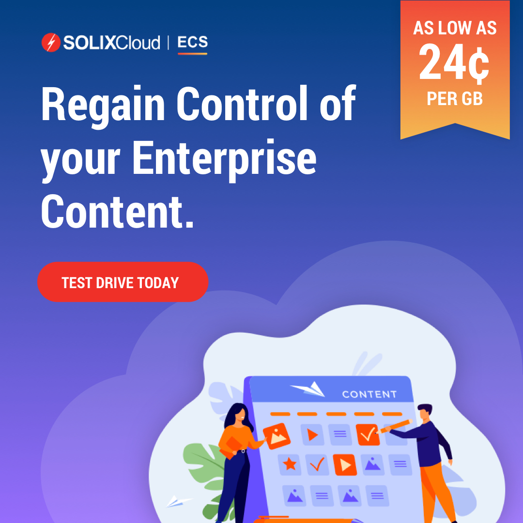 solixbigdata's tweet photo. Test Drive the all-in-one cloud content management & services platform.
https://t.co/kij5DinKNp
#Contentmanagement #Recordsmanagement #Contentservices #Documentmanagement #Clloud #governance https://t.co/w5UkEEjwwb