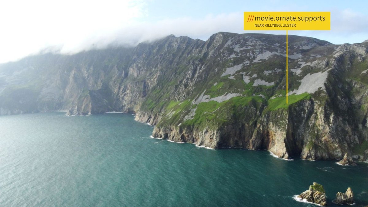 View of Sliabh Liag, high coastal peak in Ireland with expansive views of the atlantic