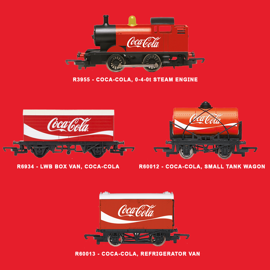 Coca-Cola, 0-4-0T Steam Engine Coca-Cola, 0-4-0T Steam Engine