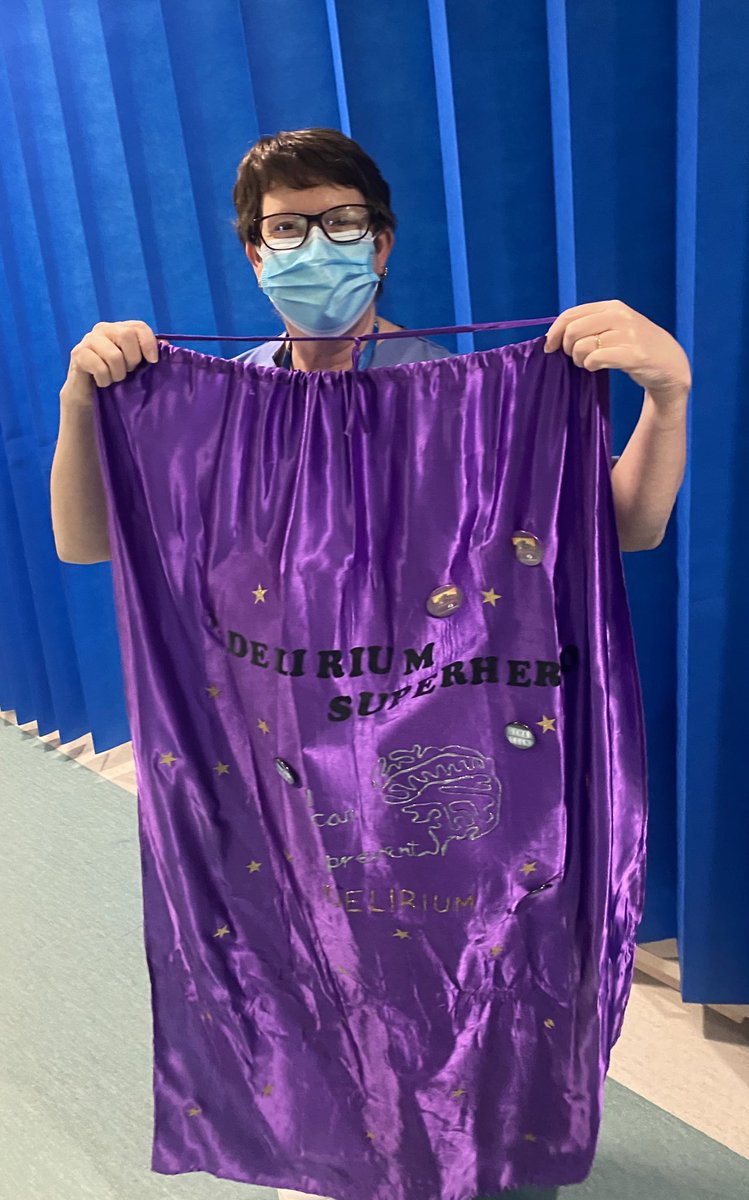 It’s #WDAD2021 and yes the cape is out @UHP_NHS 

We are unapologetic about fighting for #DeliriumPrevention 👊🏻💪

#DeliriumSuperhero #Rehablegend