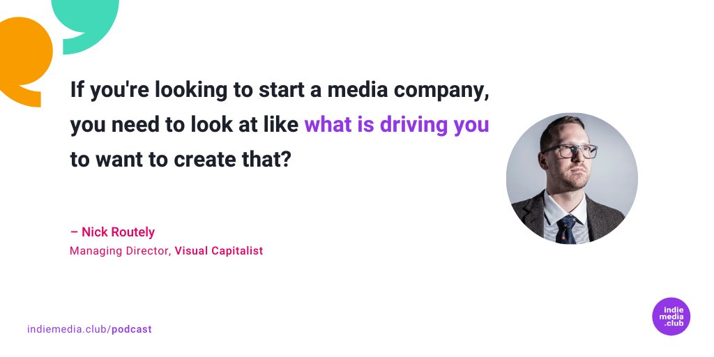 You have to check in with yourself &amp; ask "why?"
In our latest podcast, Ben Aston is joined by Nick Routley, managing editor at <a href="/VisualCap/">Visual Capitalist</a> to chat about digital media &amp; how to make shareable &amp; engaging content.
Tune in here: loom.ly/VtemEz0
#contentmarketing #engagement