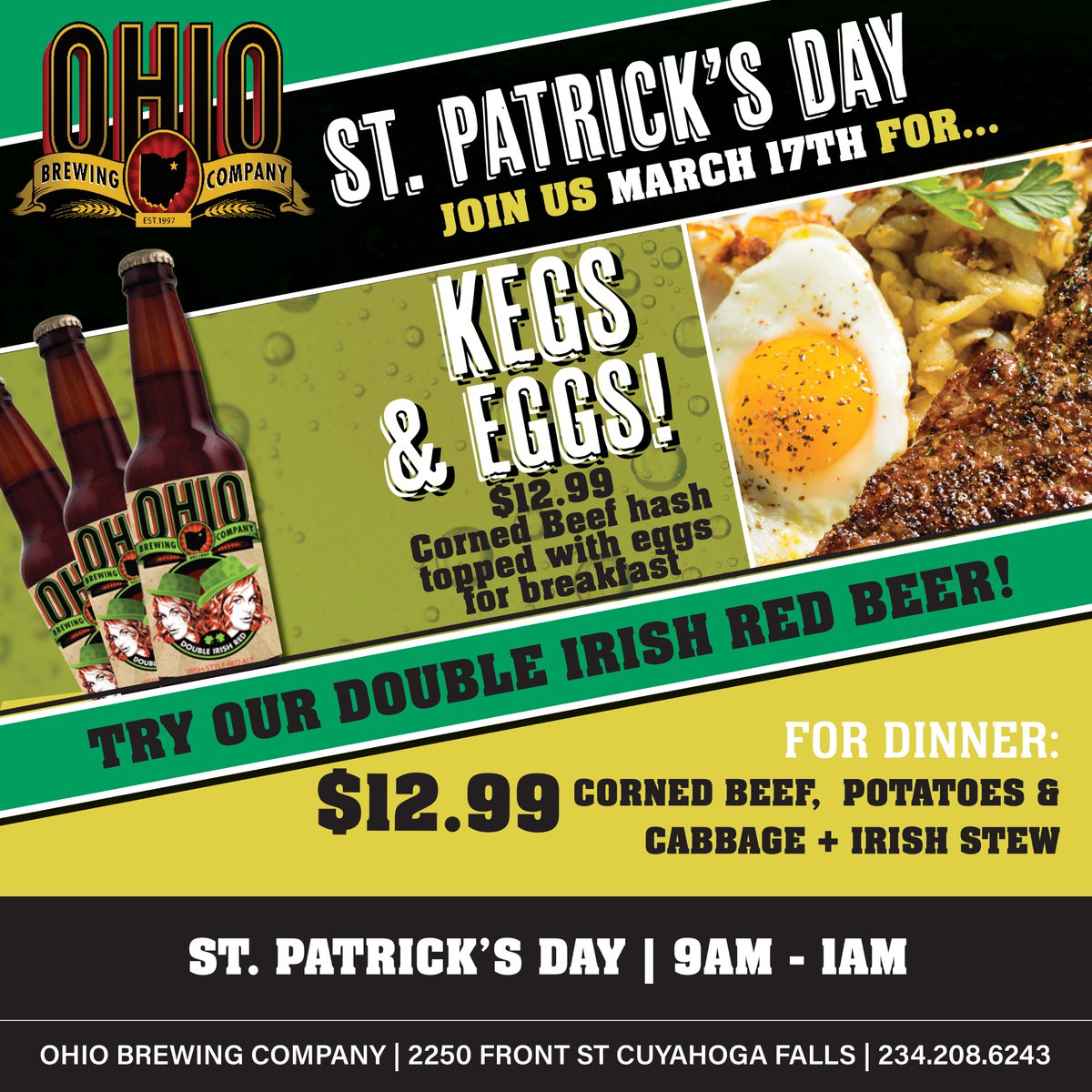 Happy St. Patrick's Day @ OBC!!