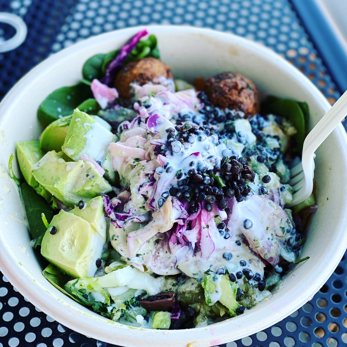 Heavenly Lentil Avocado bowl <a href="/cava/">CAVA</a> 

 #vegan #plantbased #crueltyfree #mediterraneanfood #veggie #food #comida  #vegano #dcvegan #virginiavegans #vegansofdmv #vegansofvirginia #healthyfood #healthy #loudouncounty #cava #vegancava #ashburnva #veganashburn #fairfaxvegan